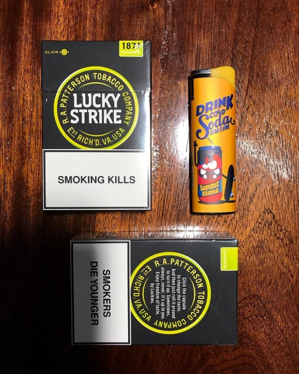 thuốc lá lucky strike vàng chanh